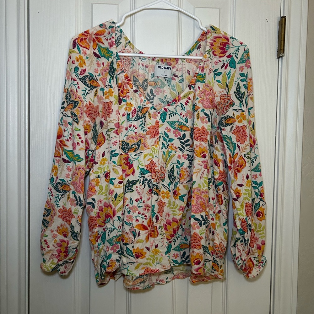 Old Navy Floral Blouse